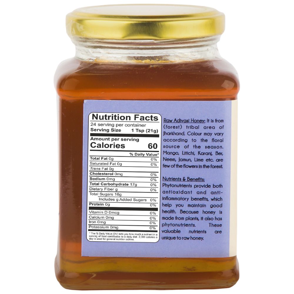 Raw Adivasi Honey  | 500 G | Praakritik